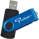 Clé usb à mémoire flash flipflash 128 go bleu