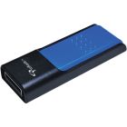 Clé usb à mémoire flash pratico usb 2.0 - 16 go bleu