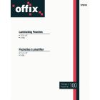 Pochettes à plastifier offix® Épaisseur 3 mil pqt 100