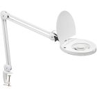 Lampe pince loupe led blanc