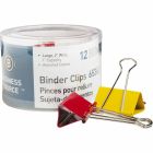 Pince-notes repliables couleurs variées 2" (pqt 12)
