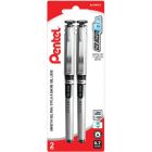 Stylos à bille roulante energel® 0,7 mm. paquet de 2 noir