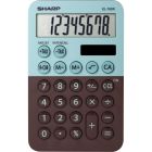 Calculatrice de poche el-760r menthe et chocolat