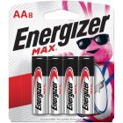 Piles alcalines max aa paquet de 8