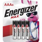 Piles alcalines max aaa paquet de 8