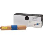 Cartouche de toner compatible (alternative à okidata 4650870) jaune