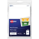 Étiquettes multi-usages autoadhésifs rectangulaire 2 x 4 po (pqt 50)