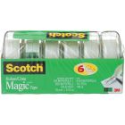 Ruban adhésif scotch® magic™ dévidoir 19 mm x 21,5 m. paquet de 6.