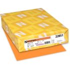 Papier couverture de couleur astrobrights® orange cosmique
