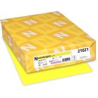 Papier couverture de couleur astrobrights® citron
