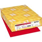 Papier couverture de couleur astrobrights® rouge