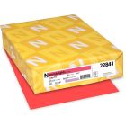 Papier couverture de couleur astrobrights® rouge fusée