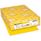 Papier couverture de couleur astrobrights® jaune solaire