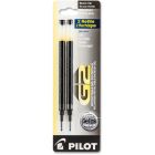 Recharge pour stylo à bille roulante g2 pointe fine noir