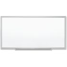 Tableau blanc effaçable à sec magnétique en porcelaine premium classic 96 x 48 po