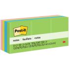 Feuillets originaux post-it® - collection paradis floral 1-1/2 x 2 po bloc de 100 feuillets (pqt 12)