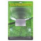Loupe-carte feuille-loupe, 7 x 10”.