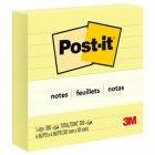 Feuillets autoadhésifs post-it® bloc de 300 feuillets lignés 4 x 4 po. (1)