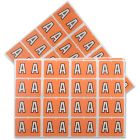 Étiquettes de classement pour onglet latéral a-z a - orange