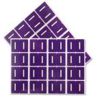 Étiquettes de classement pour onglet latéral a-z i - violet