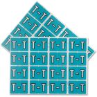 Étiquettes de classement pour onglet latéral a-z t - bleu pâle