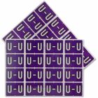 Étiquettes de classement pour onglet latéral a-z u - violet
