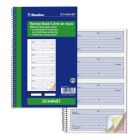 Livret de reçus numérotés, 100 reçus, 3 copies. bilingue