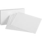 Fiches blanches unies 6 x 4"