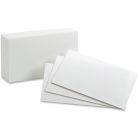 Fiches blanches unies 8 x 5"