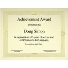 Certificats dorés métallisés st.james™ elite paquet de 12 capital
