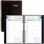 Agenda quotidien (2027) couverture rigide coilpro, bilingue noir