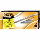 Stylos à bille round stic™ pointe moyenne noir