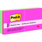 Feuillets post-it® - collection peptitude unis bloc de 100 feuillets (pqt 6)