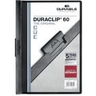 Couverture de présentation duraclip® capacité de 60 feuilles noir