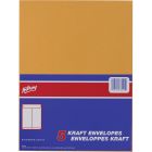 Enveloppe kraft #7. 9 x 12 po. pqt 5