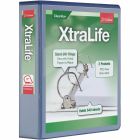 Reliure xtralife® clearvue® locking slant-d® 2 po bleu