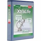Reliure xtralife® clearvue® locking slant-d® 1-1/2 po bleu