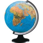 Globe terrestre lumineux français