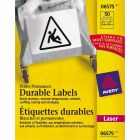 Étiquettes durables blanches trueblock™ 8-1/2 x 11” (50)