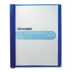Couverture de présentation bleu