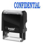 Timbre grand format auto-encreur original printy 4.0 4911 confidential