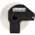 Étiquettes pour imprimante ql adressage 1-1/7" x 3-1/2" (400)