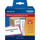 Étiquettes pour imprimante ql ruban noir/blanc 2-3/7" x 50'