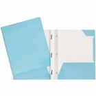 Couverture de présentation bleu pâle