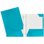 Couverture de présentation turquoise