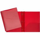 Couverture de présentation rouge