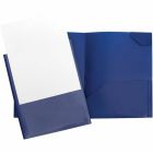Couverture de présentation bleu