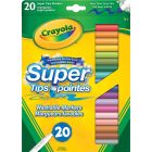 Marqueurs à colorier super pointes pqt 20