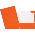 Couverture de présentation orange
