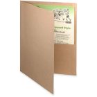 Couverture de présentation recyclée 100 % earthwise™ paquet de 10 naturel